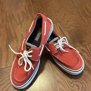 Men’s Sperry Top-Sider  size 9M. Brick Red color